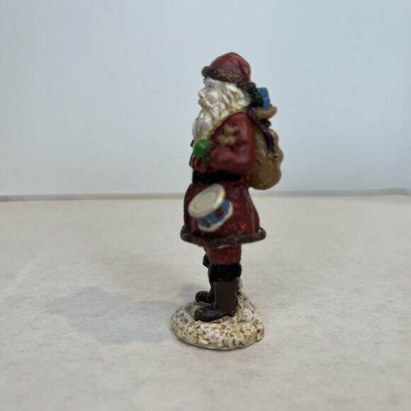 Novelino Pewter Gift Lot of 3 Christmas Church Santa Tree Figure Holiday 2.5" - Picture 15 of 16